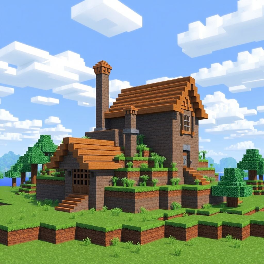 การออกแบบฉากที่ทำให้โลก Minecraft มีความลึก